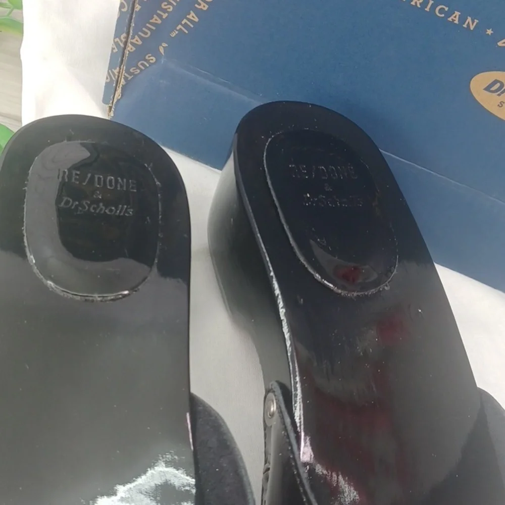 Dr. Scholl's RE/DONE Lacquer Black NIB